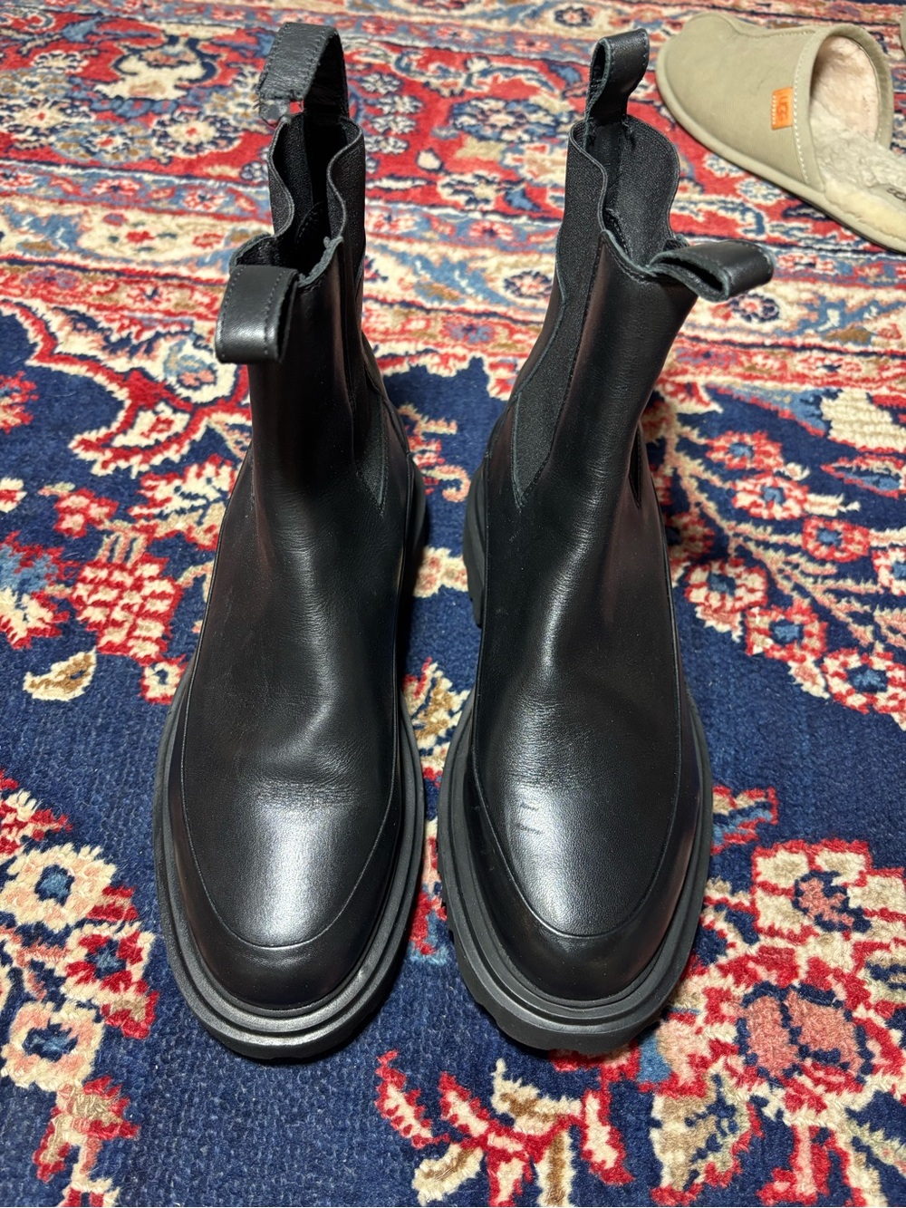 All saints Black leather Boots - women’s 7.5 or 38